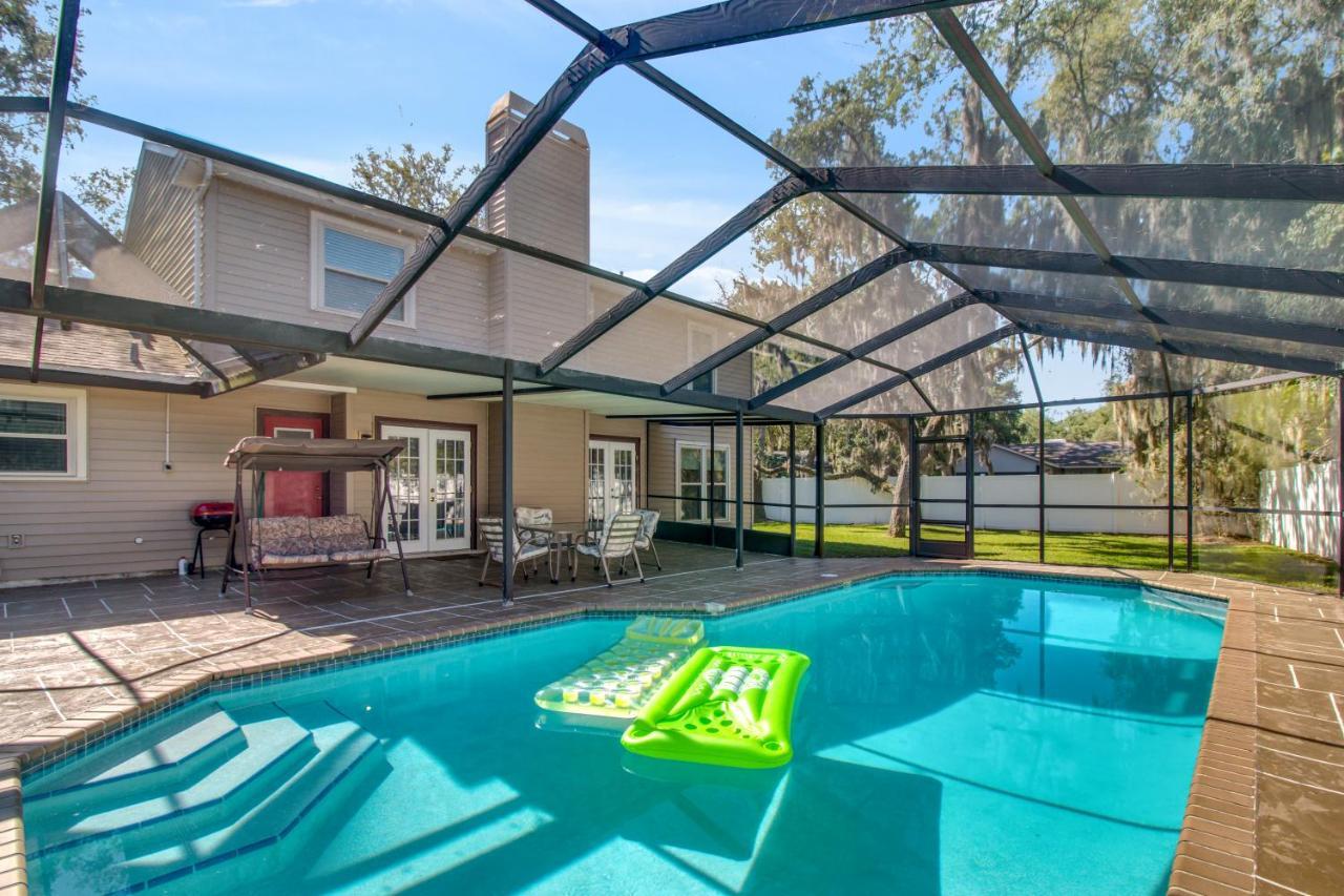 Tampa Bay Pool Home With Heated Pool Brandon Exterior photo